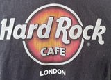 Hard Rock Cafe Men's London Black Short Sleeve Shirt Size Medium