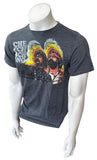 Anvil Men's Cheech & Chong Graphic Gray Short Sleeve Shirt Size Small