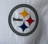 Nike Dri-Fit Men's Pittsburgh Steelers Graphic White Short Sleeve Shirt Size L
