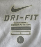 Nike Dri-Fit Men's Pittsburgh Steelers Graphic White Short Sleeve Shirt Size L