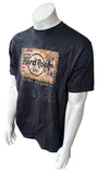 Hard Rock Cafe Men's Orlando Love All Serve All Black Short Sleeve Shirt Size L