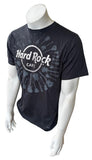 Hard Rock Cafe Men's Guitar Graphic Black Short Sleeve Shirt Size Medium