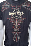 Hard Rock Cafe Men's Orlando Love All Serve All Black Short Sleeve Shirt Size M