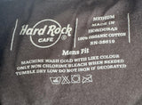 Hard Rock Cafe Men's Orlando Skeleton Rocker Black Short Sleeve Shirt Size M