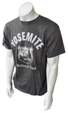 Anvil Men's Yosemite National Park Since 1890 Gray Short Sleeve Shirt Size M