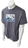 Hanes Men's Mickey Mouse New York City Weekend Getaway Cruise Gray Shirt Size L