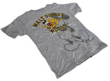 Disneyland Boys Walt Disney World Mickey Mouse Est. 1971 Gray Shirt Size Small
