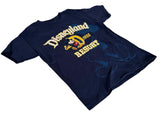 Disney Boys Disneyland Resort Mickey Mouse Est. 1955 Graphic Navy Shirt Size S