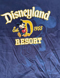 Disney Boys Disneyland Resort Mickey Mouse Est. 1955 Graphic Navy Shirt Size S