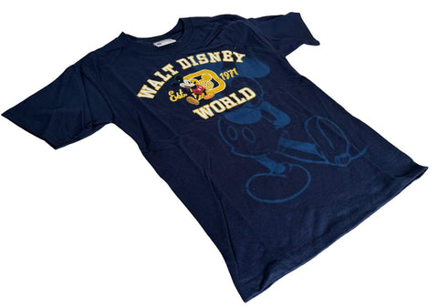 Disney Parks Boys Walt Disney World Mickey Mouse Est. 1971 Shirt Size Medium