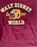 Disneyland Resort Boys Walt Disney World Mickey Mouse Est. 1971 Shirt Size Small