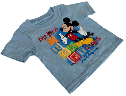 Disneyland Resort Boys Walt Disney World My First Mickey Mouse Shirt Size 6M