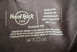 Hard Rock Cafe Girl's Orlando Guitar Graphic Black Short Sleeve Shirt Size M
