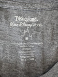 Disney Women's Disneyland Est. 1955 Graphic Gray Short Sleeve Shirt Size Medium