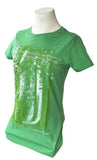 LAT Women's Yosemite National Park Forrest Graphic Green Shirt Size Medium
