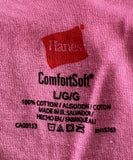 Hanes Women's Minnie Mouse Statue Of Liberty New York City Pink Shirt Size Large
