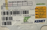 Reel of 2868 Kemet C0603C271J5GACTU Multilayer Ceramic Capacitor 270pF 50V 0603