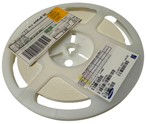 Reel of 3000 Samsung CL10C821JB8NNNC Multilayer Ceramic Capacitor 820pF 50V 0603