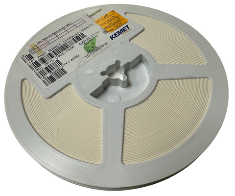 Reel of 3768 Kemet C0603C821J5GACTU Multilayer Ceramic Capacitor 820pF 50V 0603