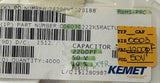 Reel of 3303 Kemet C0603C222K5RACTU Multilayer Ceramic Capacitor 2200pF 50V
