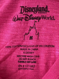 Disney Women's An Epcot Tradition 1982 Graphic Pink Shirt Size Medium