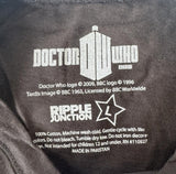 Ripple Junction Women's Doctor Who Follow Me Graphic Black Shirt Size Large