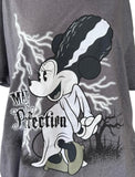 Disney Women's Minnie Mouse Made To Perfection Bride Of Frankenstein Shirt 3XL