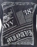 Anvil Women's Miyavi Neo Tokyo Samurai Black World Tour 2010 Tank Top Size L
