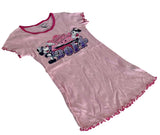 Disney Cruise Line Girls 2014 Mickey Mouse & Minnie Mouse Pink Shirt Size Medium