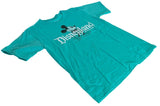Disney Boys Disneyland Resort Mickey Mouse Graphic Teal Shirt Size Medium