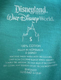 Disneyland Resort Boys Walt Disney World Mickey Mouse Graphic Teal Shirt Size S