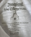 Disney Girls Disneyland Resort Minnie Mouse Bows Graphic White Shirt Size Medium