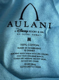 Aulani Boys A Disney Resort & Spa 2014 Graphic Blue Shirt Size Medium