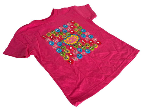 Rabbit Skins Yo Gabba Gabba! Graphic Pink Short Sleeve Shirt Size 5/6