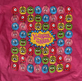 Rabbit Skins Yo Gabba Gabba! Graphic Pink Short Sleeve Shirt Size 2