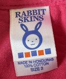 Rabbit Skins Yo Gabba Gabba! Graphic Pink Short Sleeve Shirt Size 2