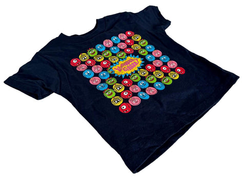 Rabbit Skins Yo Gabba Gabba! Graphic Black Short Sleeve Shirt Size 3