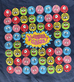 Rabbit Skins Yo Gabba Gabba! Graphic Black Short Sleeve Shirt Size 3