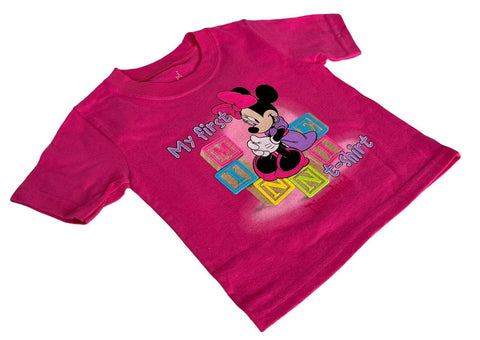 Disney Girls Disneyland Resort My First Minnie Mouse Shirt Size 12M