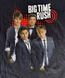 Anvil Big Time Rush Summer Tour 2012 Black Short Sleeve Shirt Size Large