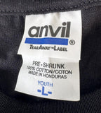 Anvil Big Time Rush Summer Tour 2012 Black Short Sleeve Shirt Size Large