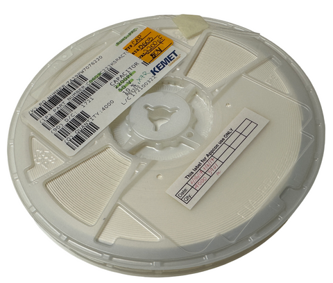 Reel of 3901 Kemet C0603C222K5RACTU Multilayer Ceramic Capacitor 2200pF 50V