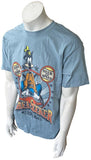 Hanes Men's Walt Disney World Goofy Thrill Seeker Graphic Gray Shirt Size Large