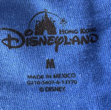 Disneyland Hong Kong Men's Donald Duck Bad Mood Dude Short Sleeve Shirt Size M