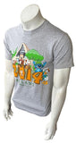 Aulani Men's A Disney Resort & Spa 2014 Graphic Gray Shirt Size Small