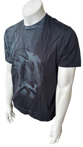 Harry Potter Men's Serpent Graphic Black Short Sleeve Shirt Size Medium