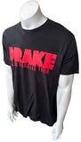 Drake Men's Club Paradise Tour Black Short Sleeve Shirt Size Large