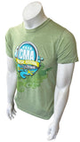 Tultex Men's CMA Music Festival 2012 41st Fan Fair Green Shirt Size Small