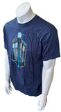 Ripple Junction Men's Doctor Who San Diego Comic-Con 2012 Navy Shirt Size Large