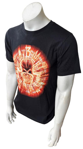 Anvil Men's Megadeth Thirteen 2012 Tour Black Short Sleeve Shirt Size Small